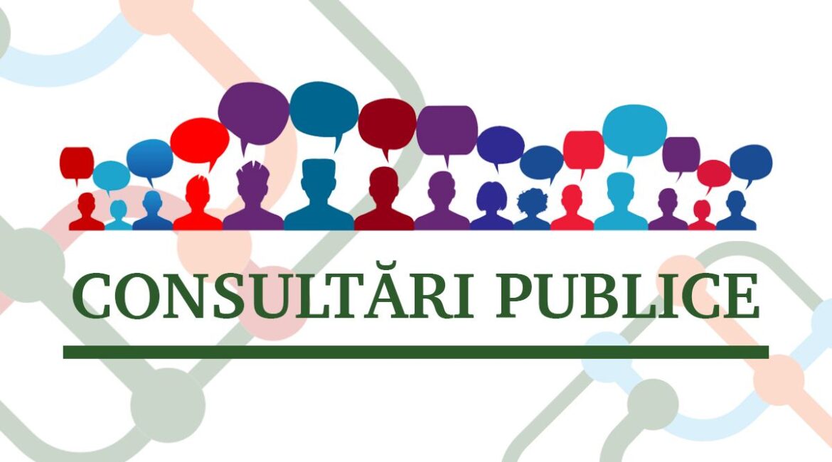 consultari publice anunt
